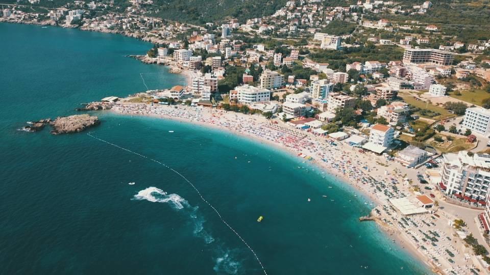 Apartmani Belma Dobra Voda Exteriör bild